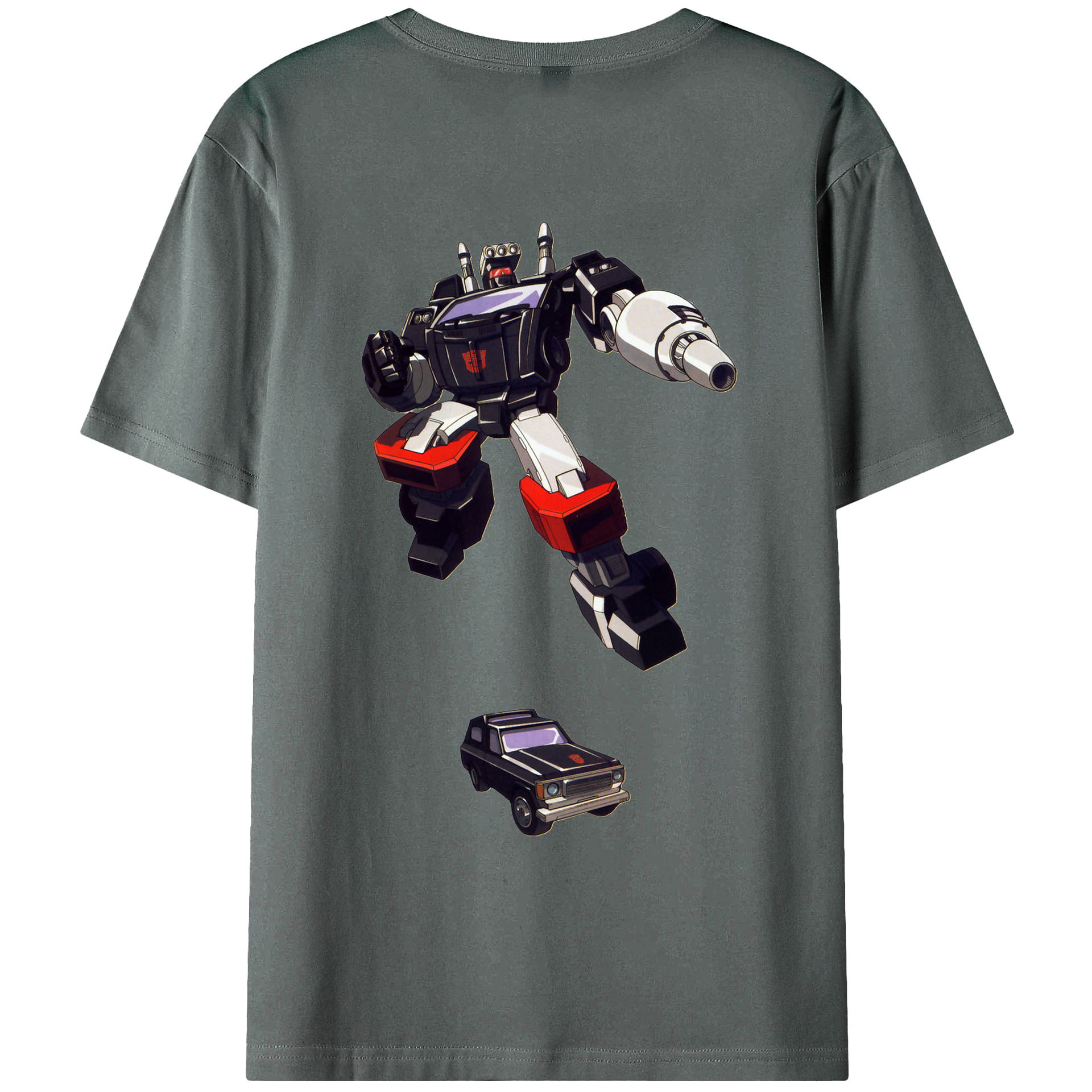 （画像用）  綿100％ メンズ半袖Tシャツ（バックプリント） 通気性